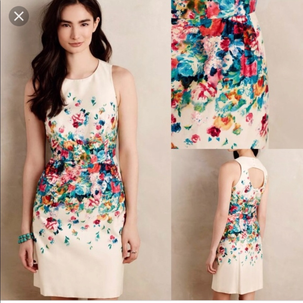 Floral tea party dress